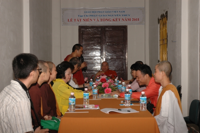 Buổi họp cuối năm Tân Mão 2011 của tạp chí Phật Giáo Nguyên Thủy