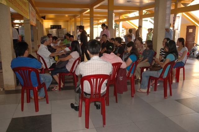 Chùa Vĩnh Nghiêm tham gia phong trào hiến máu nhân đạo