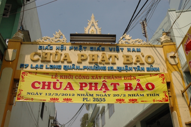 TP. HCM: Lễ động thổ xây dựng chánh điện Chùa Phật Bảo