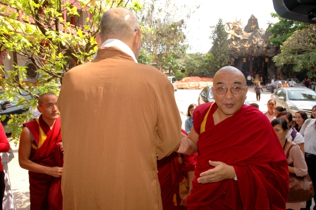 Chùm ảnh: BTS THPG TP. HCM tiếp đón Tăng đoàn tu viện Namgyal - Dharamsala