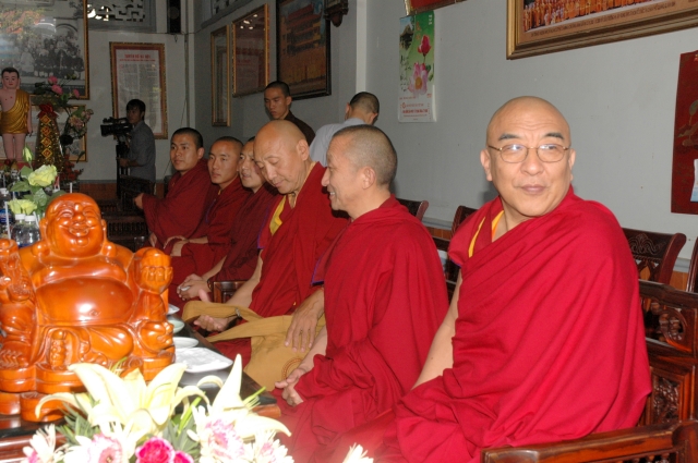 Chùm ảnh: BTS THPG TP. HCM tiếp đón Tăng đoàn tu viện Namgyal - Dharamsala