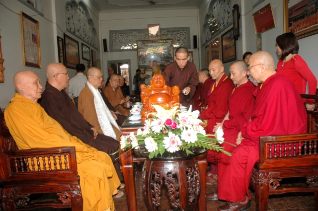 Chùm ảnh: BTS THPG TP. HCM tiếp đón Tăng đoàn tu viện Namgyal - Dharamsala