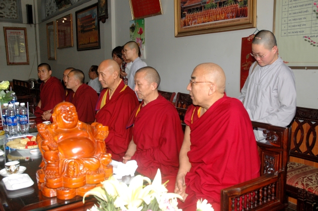 Chùm ảnh: BTS THPG TP. HCM tiếp đón Tăng đoàn tu viện Namgyal - Dharamsala