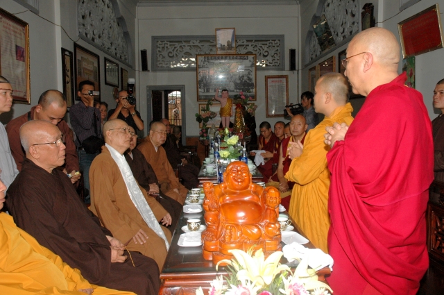 Chùm ảnh: BTS THPG TP. HCM tiếp đón Tăng đoàn tu viện Namgyal - Dharamsala