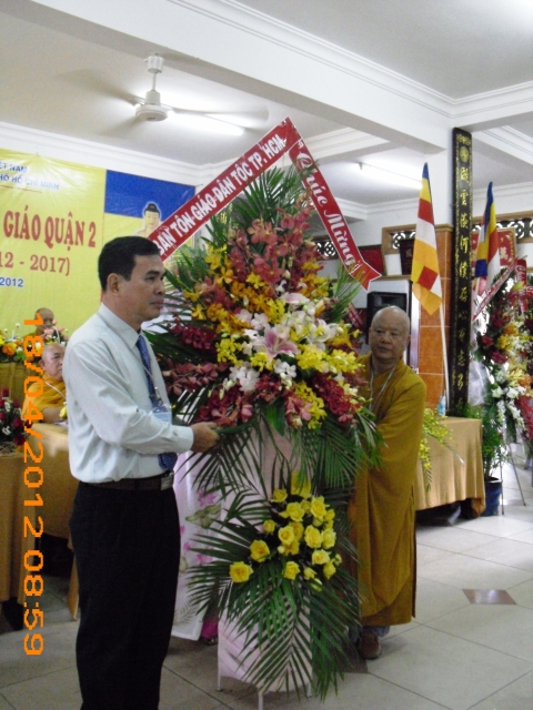 TP. HCM: Đại hội Đại biểu Phật giáo Q2 nhiệm kỳ VIII (2012 - 2017)