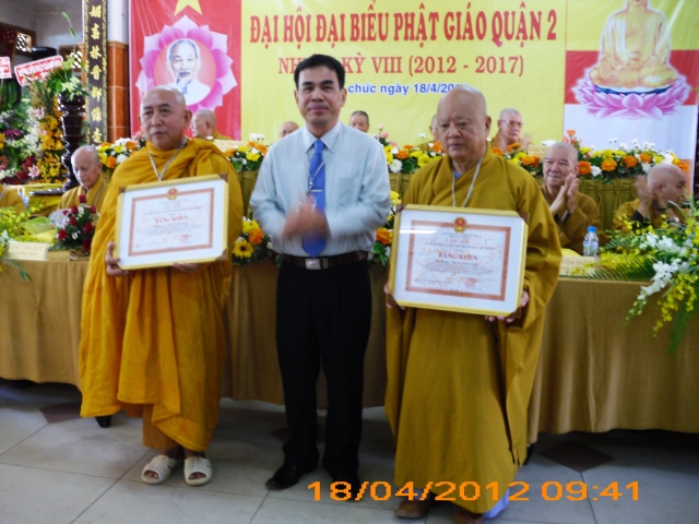 TP. HCM: Đại hội Đại biểu Phật giáo Q2 nhiệm kỳ VIII (2012 - 2017)