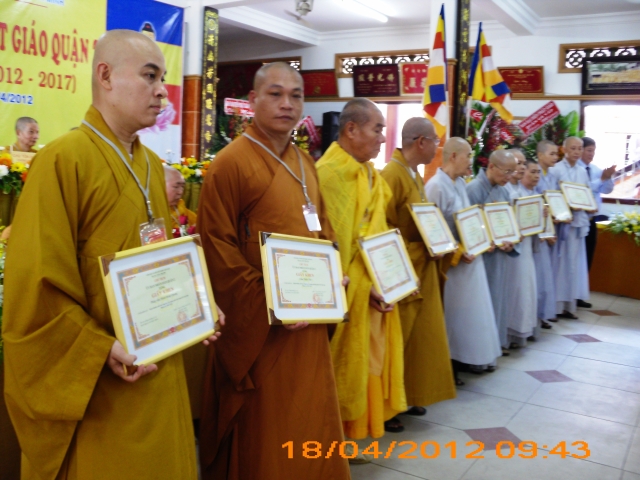 TP. HCM: Đại hội Đại biểu Phật giáo Q2 nhiệm kỳ VIII (2012 - 2017)