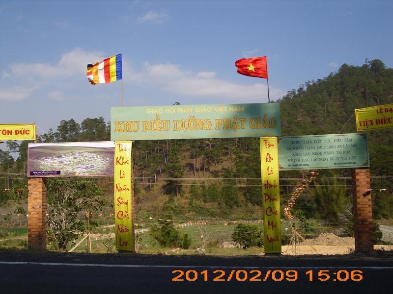 Đà Lạt: Lễ đặt đá xây dựng viện điều dưỡng Phật giáo