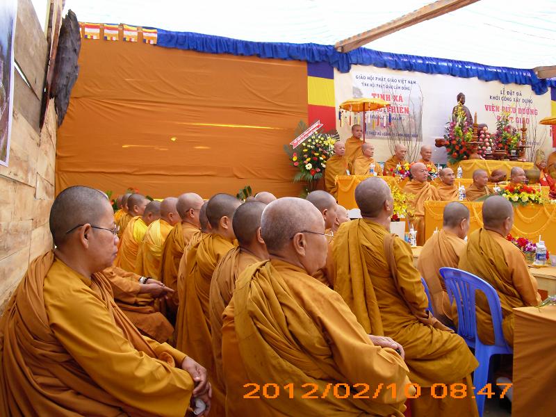 Đà Lạt: Lễ đặt đá xây dựng viện điều dưỡng Phật giáo