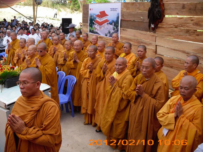 Đà Lạt: Lễ đặt đá xây dựng viện điều dưỡng Phật giáo