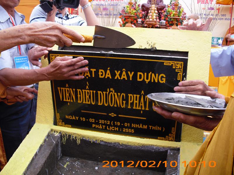 Đà Lạt: Lễ đặt đá xây dựng viện điều dưỡng Phật giáo