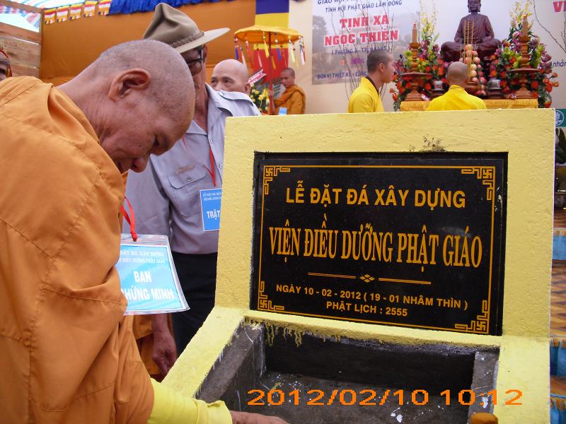 Đà Lạt: Lễ đặt đá xây dựng viện điều dưỡng Phật giáo