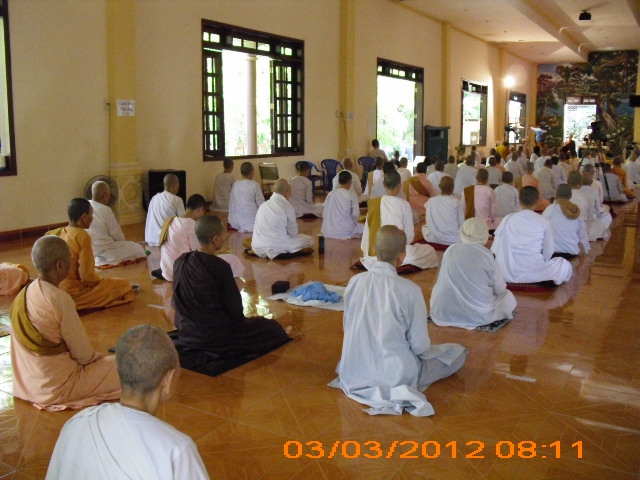 Khóa Tu Thiền Đầu Năm 2012 Tại Thiền Viện Phước Sơn