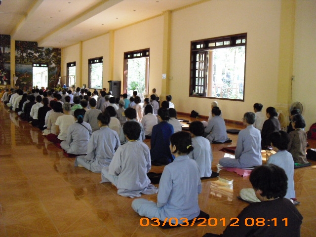 Khóa Tu Thiền Đầu Năm 2012 Tại Thiền Viện Phước Sơn