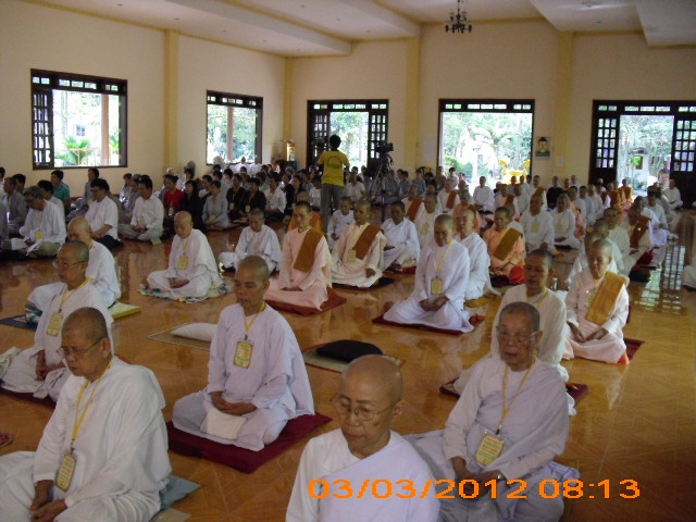 Khóa Tu Thiền Đầu Năm 2012 Tại Thiền Viện Phước Sơn