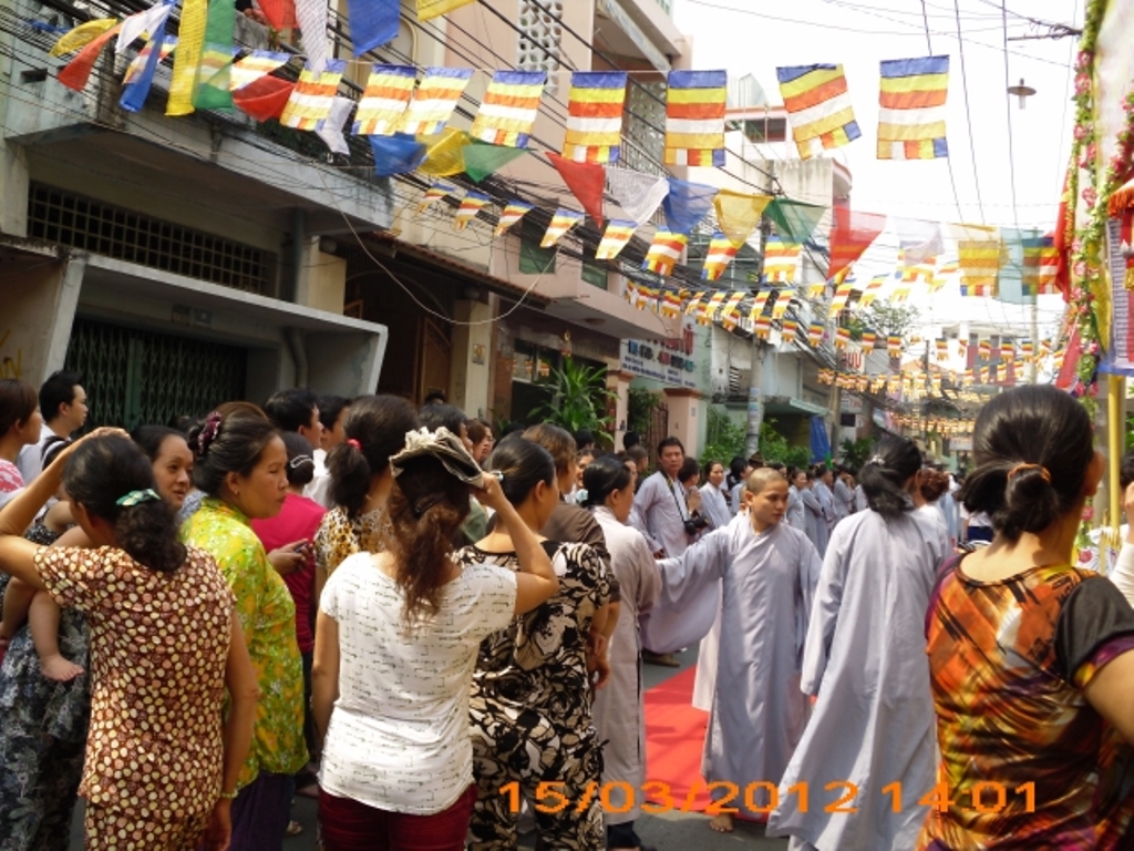 Tăng đoàn tu viện Namgyal - Dharamsala thăm Viên Thông tự
