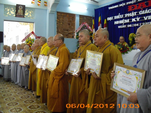 TP. HCM: Tổ chức Đại hội Đại biểu Phật giáo quận Bình Thạnh nhiệm kỳ VIII 2012 - 2017