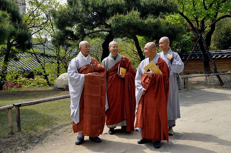 Hình ảnh Giới đàn truyền Bồ tát giới tại Tổ đình Phụng Ân, Hàn Quốc