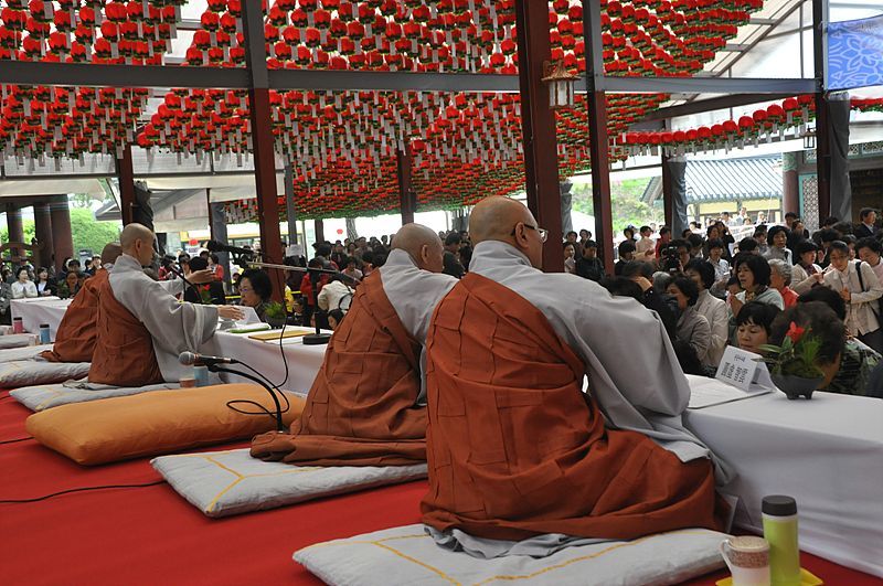 Hình ảnh Giới đàn truyền Bồ tát giới tại Tổ đình Phụng Ân, Hàn Quốc