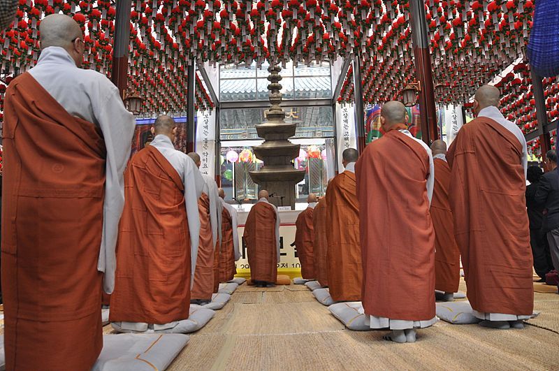 Hình ảnh Giới đàn truyền Bồ tát giới tại Tổ đình Phụng Ân, Hàn Quốc