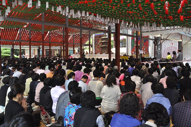 Hình ảnh Giới đàn truyền Bồ tát giới tại Tổ đình Phụng Ân, Hàn Quốc