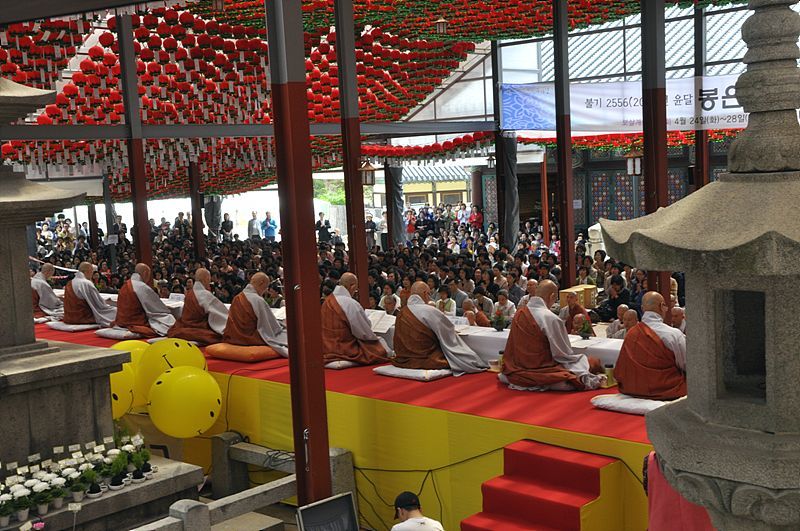 Hình ảnh Giới đàn truyền Bồ tát giới tại Tổ đình Phụng Ân, Hàn Quốc