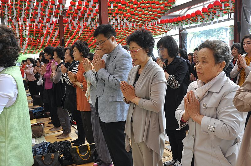 Hình ảnh Giới đàn truyền Bồ tát giới tại Tổ đình Phụng Ân, Hàn Quốc