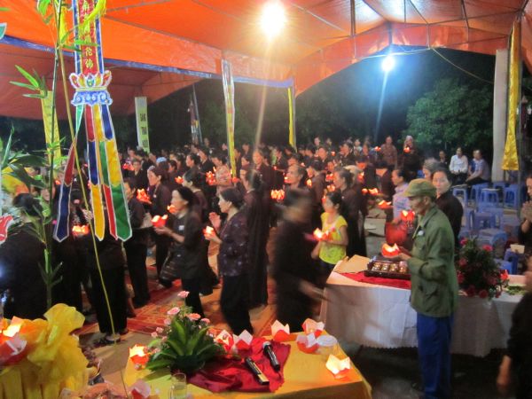 Hải Dương: Xúc Động lễ Vu lan tại chùa Liên Hoa