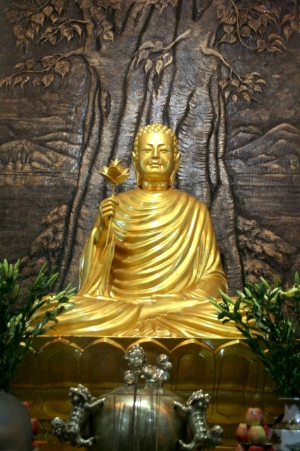 Chùm ảnh: Chùa Giác Ngộ tổ chức hành hương 10 chùa đầu năm