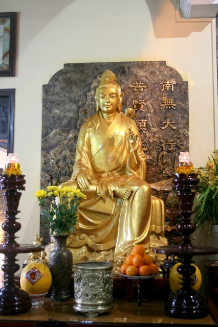 Chùm ảnh: Chùa Giác Ngộ tổ chức hành hương 10 chùa đầu năm