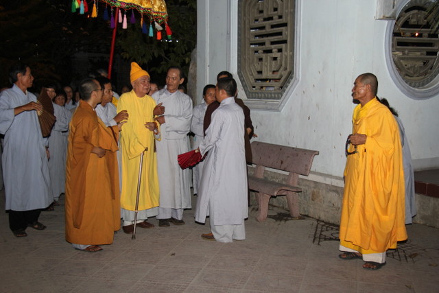 Đại Lão Hoà Thượng Trưởng Ban Trị Sự Tỉnh Hội Phật Giáo Khánh Hòa viếng thăm chùa Kỳ Viên Trung Nghĩa