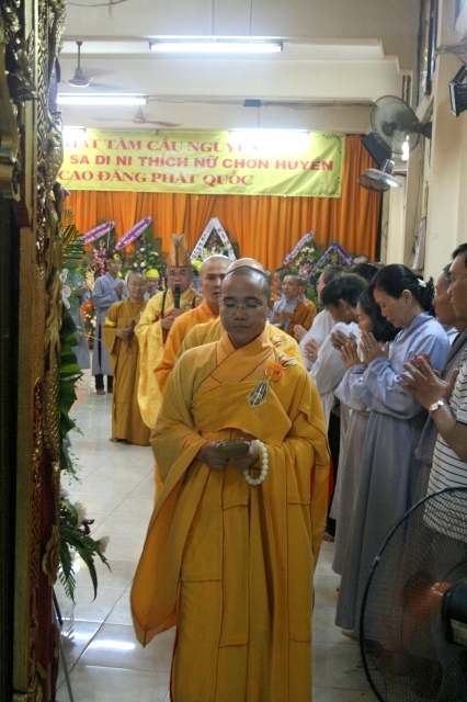 Chùm ảnh: Thuyết minh sanh cho cố Sa-di-ni Thích Nữ Chơn Huyền