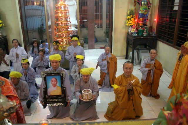 Chùm ảnh: Thuyết minh sanh cho cố Sa-di-ni Thích Nữ Chơn Huyền