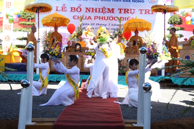 Đăk Nông: Lễ bổ nhiệm trụ trì chùa Phước Điền