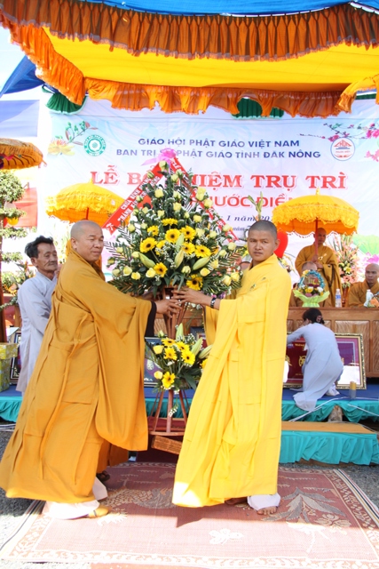 Đăk Nông: Lễ bổ nhiệm trụ trì chùa Phước Điền