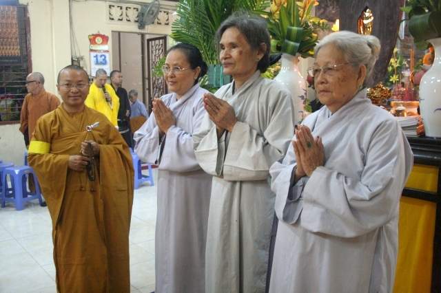 TP.HCM: Chùa Giác Ngộ di quan nhục thân cố Sa Di Ni Thích Nữ Chơn Huyền về nơi an nghĩ cuối cùng