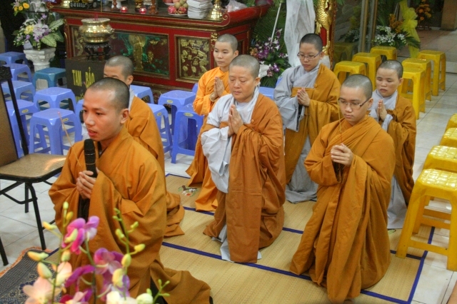 TP.HCM: Chùa Giác Ngộ di quan nhục thân cố Sa Di Ni Thích Nữ Chơn Huyền về nơi an nghĩ cuối cùng