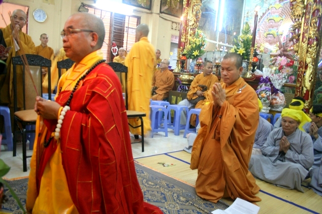 TP.HCM: Chùa Giác Ngộ di quan nhục thân cố Sa Di Ni Thích Nữ Chơn Huyền về nơi an nghĩ cuối cùng