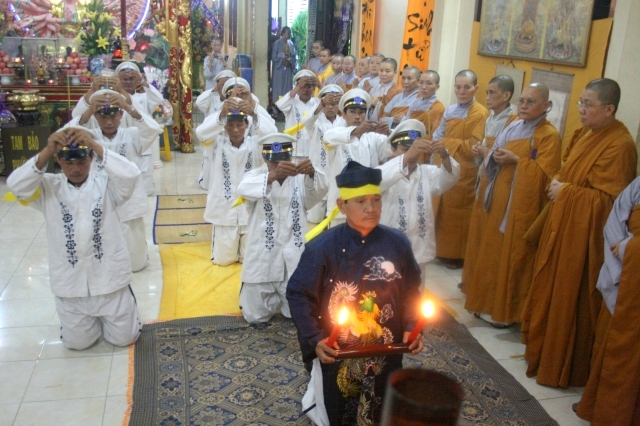 TP.HCM: Chùa Giác Ngộ di quan nhục thân cố Sa Di Ni Thích Nữ Chơn Huyền về nơi an nghĩ cuối cùng