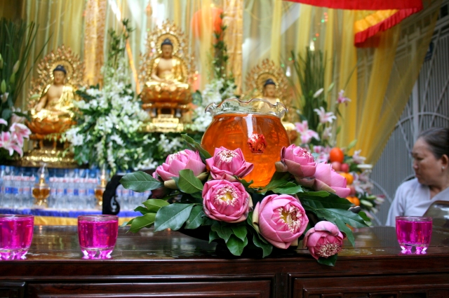 TP. HCM: Chùa Huệ Quang tổ chức lễ tạ đàn Dược Sư Thất Châu