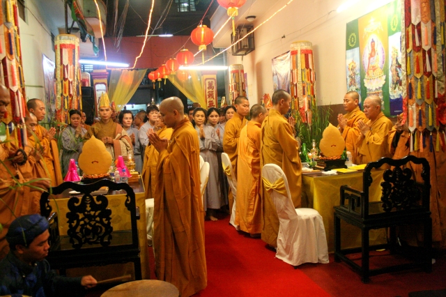 TP. HCM: Chùa Huệ Quang tổ chức lễ tạ đàn Dược Sư Thất Châu