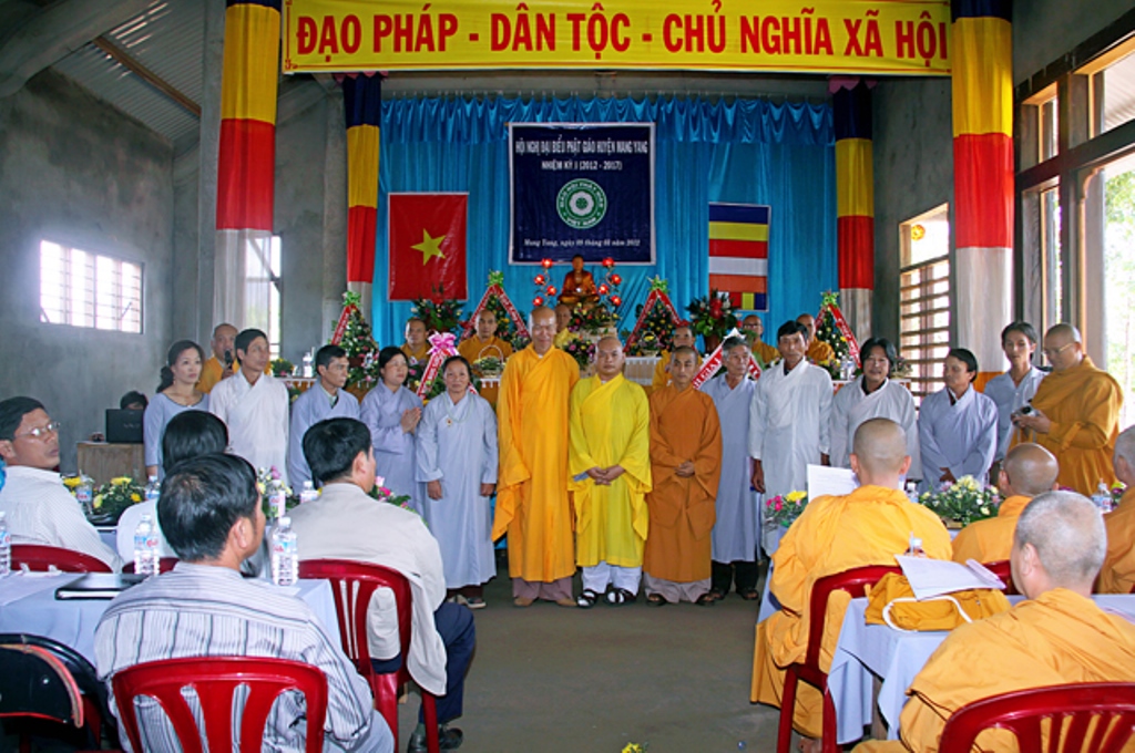 Hội Nghị Đại Biểu Phật Giáo Huyện Mang-Yang Nhiệm Kỳ I (2012-2017)