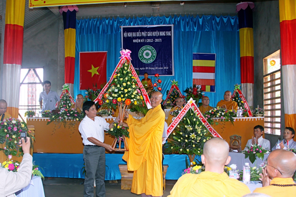 Hội Nghị Đại Biểu Phật Giáo Huyện Mang-Yang Nhiệm Kỳ I (2012-2017)