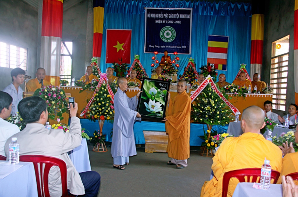 Hội Nghị Đại Biểu Phật Giáo Huyện Mang-Yang Nhiệm Kỳ I (2012-2017)