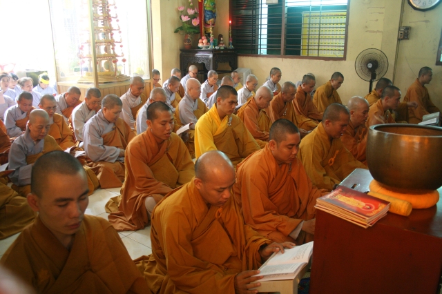Chùm ảnh: Lễ Chung thất trai tuần cố Sa-di-ni Thích Nữ Chơn Huyền