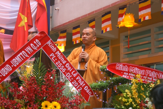 TP. HCM: Ban đại diện Phật giáo Q10 tổ chức lễ Phật đản PL. 2556 - DL. 2012