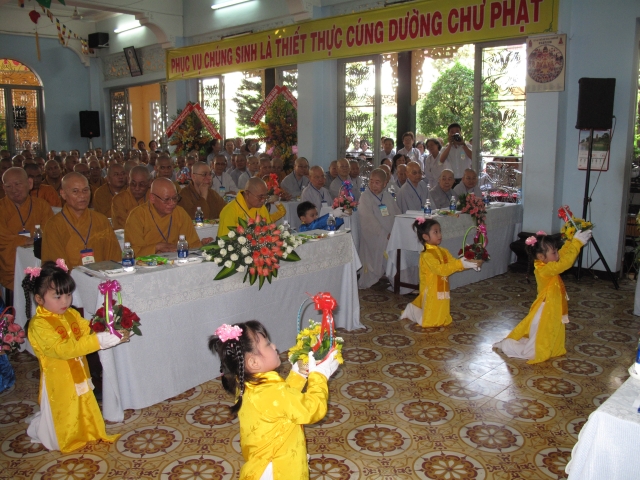 TP. HCM: Tổ chức Đại hội Đại biểu Phật giáo quận Bình Thạnh nhiệm kỳ VIII 2012 - 2017