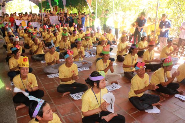 Hà Tĩnh: Chùm ảnh hội thi Rung chuông chùa tại khóa tu mùa hè Trúc Lâm Đà Liễu