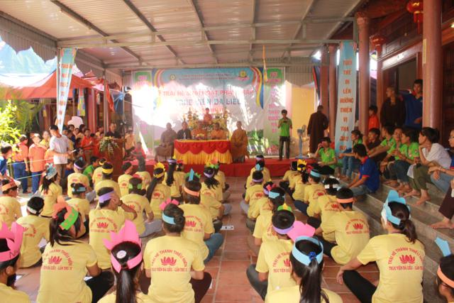 Hà Tĩnh: Chùm ảnh hội thi Rung chuông chùa tại khóa tu mùa hè Trúc Lâm Đà Liễu