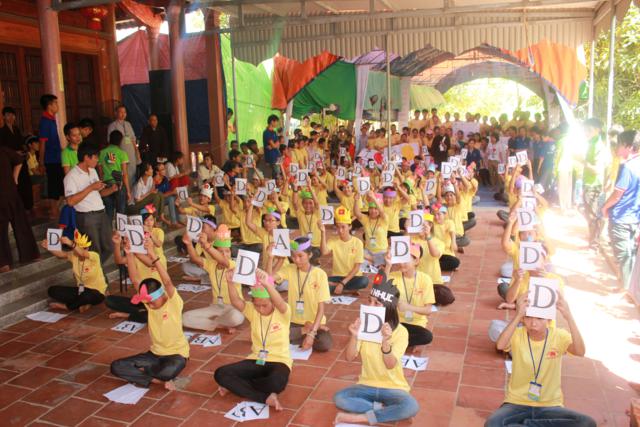 Hà Tĩnh: Chùm ảnh hội thi Rung chuông chùa tại khóa tu mùa hè Trúc Lâm Đà Liễu